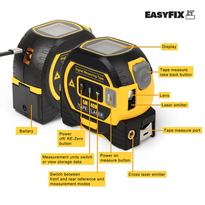 EasyFiX™ Laser Tape Measure
